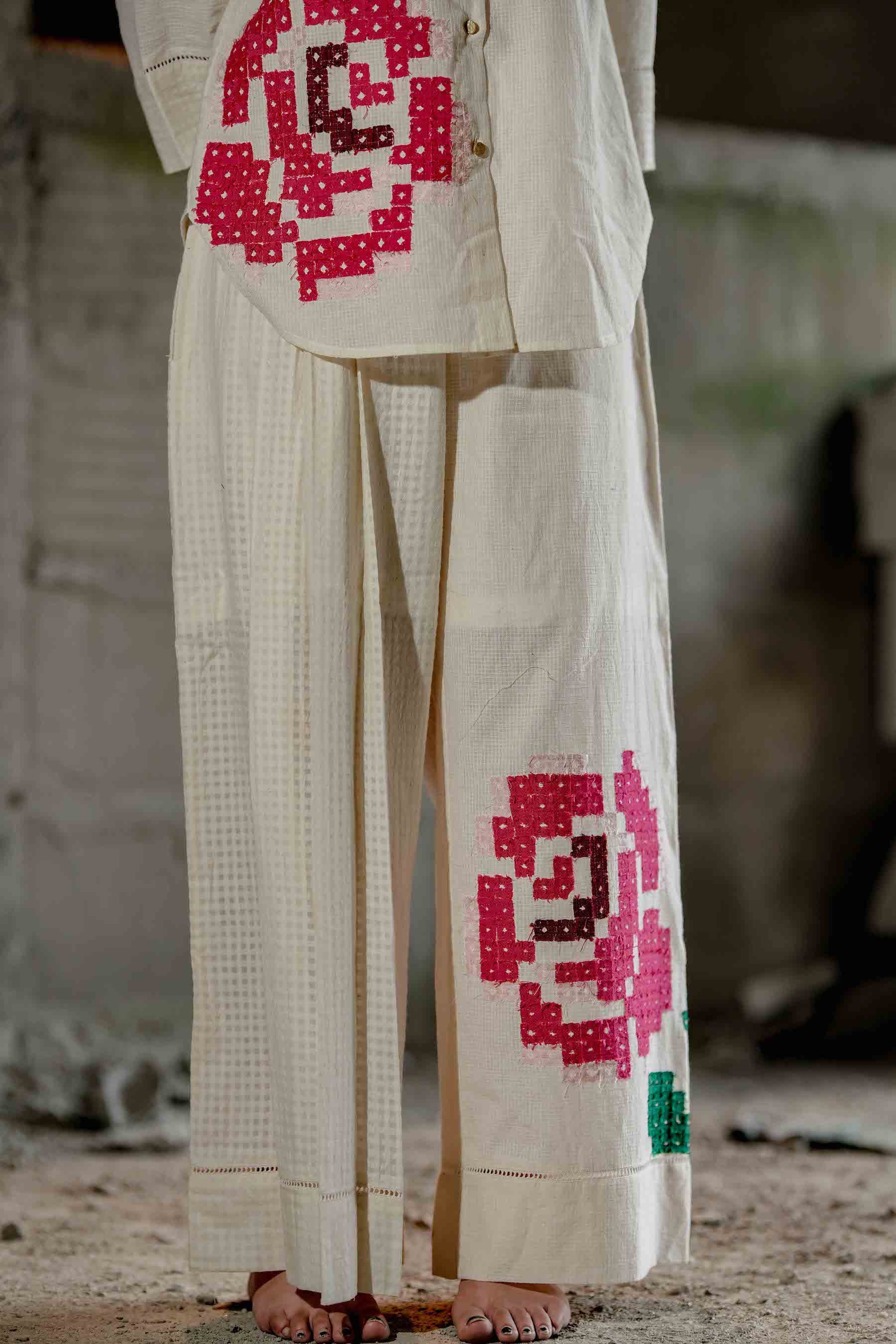 Quiet Bloom Shirt & Pants Set