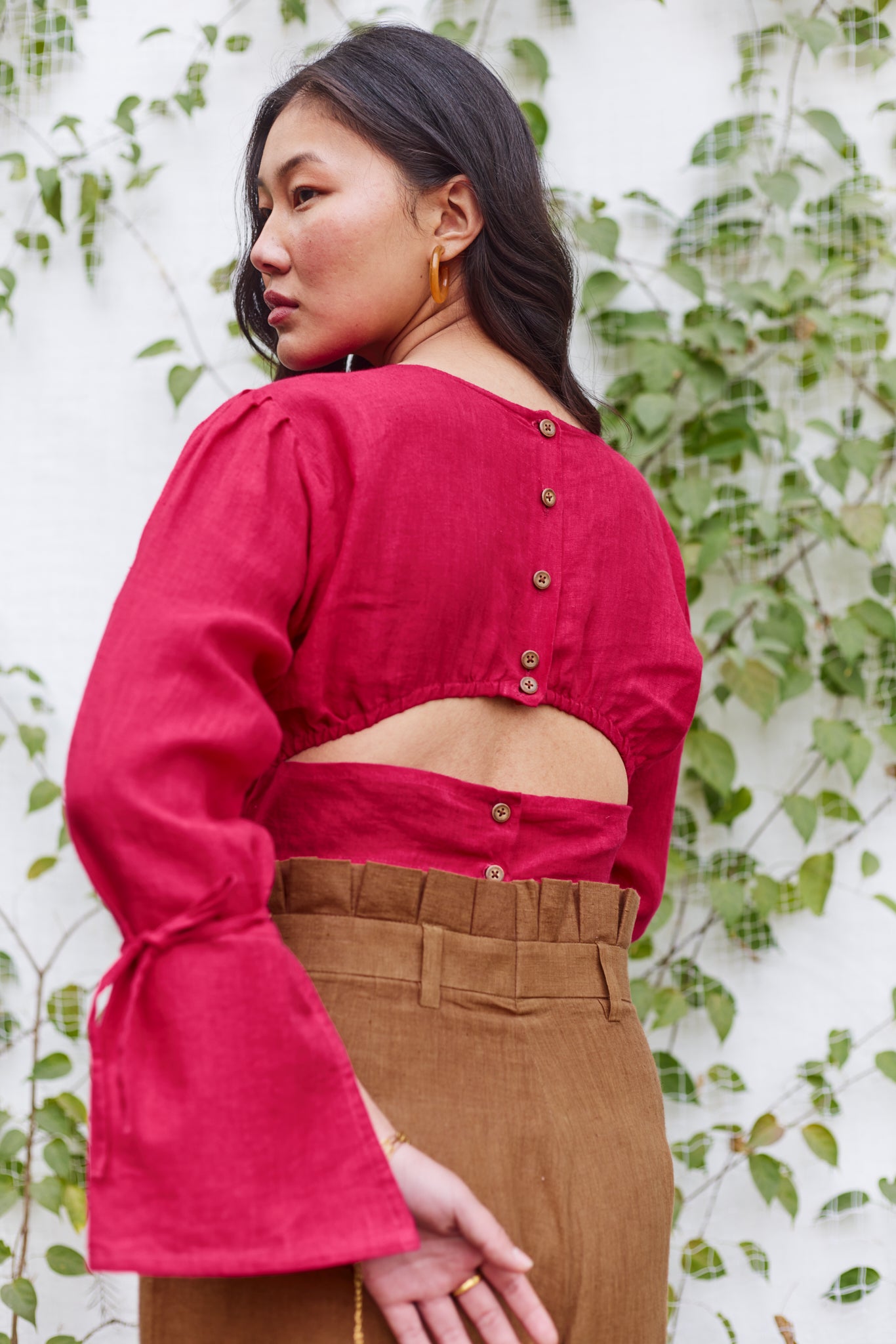 Buckingham Blooms Top
