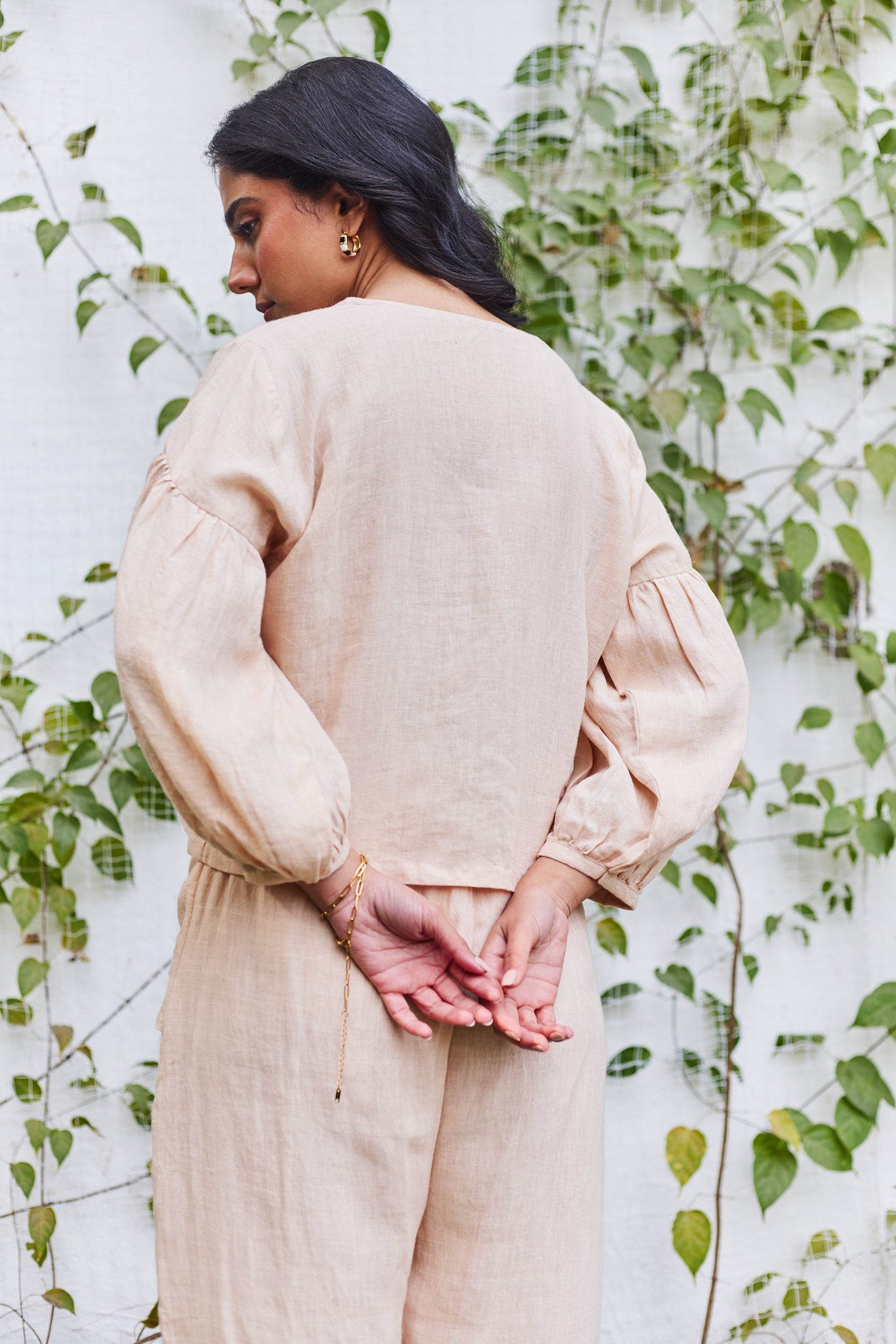 Brick Lane Blouse- Beige