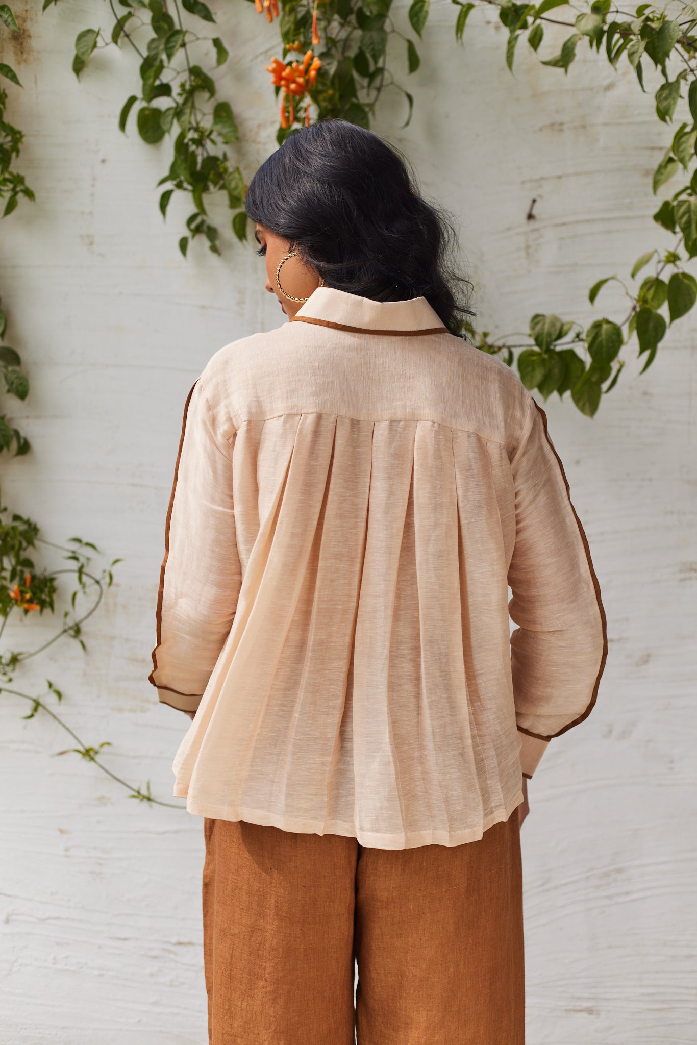 Kensington Glamour Shirt- Beige