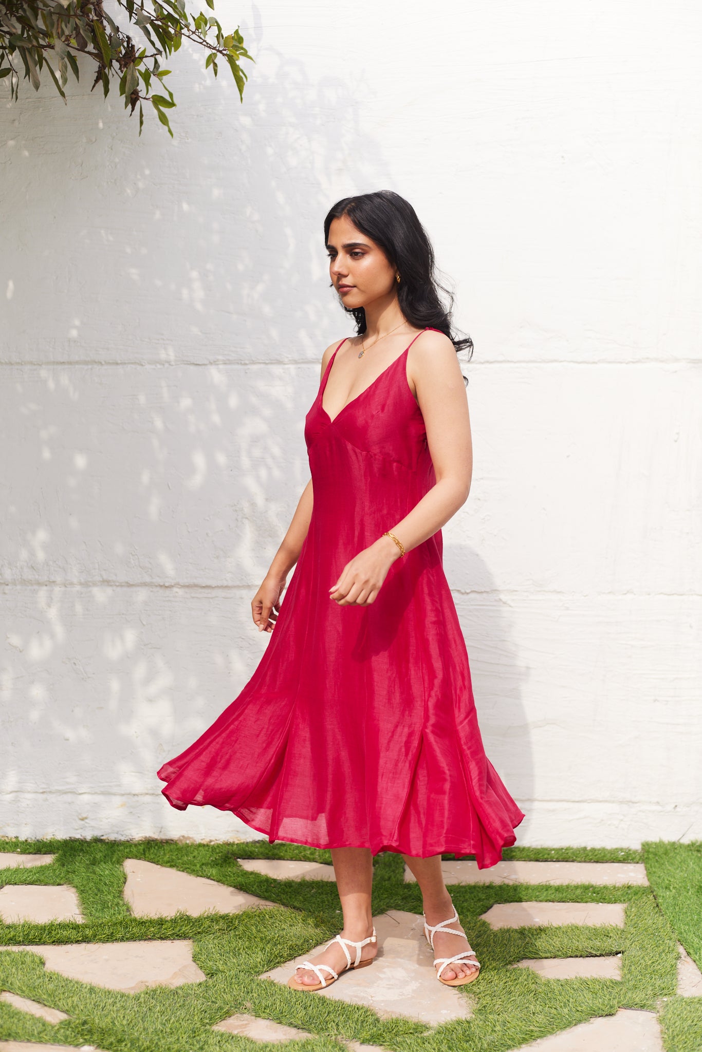 Soho Sunshine Dress- Pink Linen Silk Five Thirty Somewhere Soho Sunshine Dress- Pink Linen Silk Five Thirty Somewhere