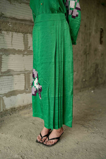 Wildflower Shirt &amp; Skirt Set