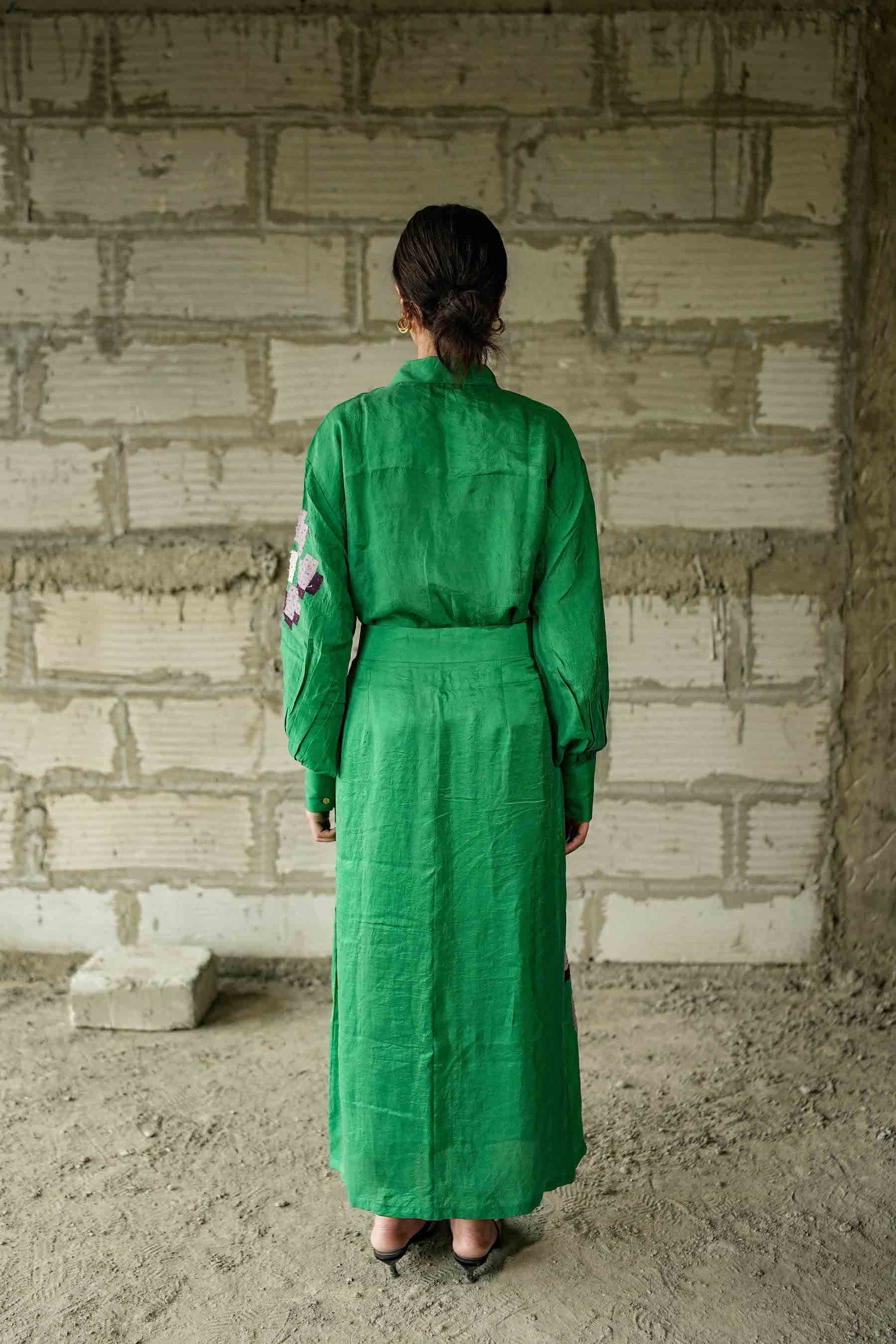 Wildflower Shirt &amp; Skirt Set