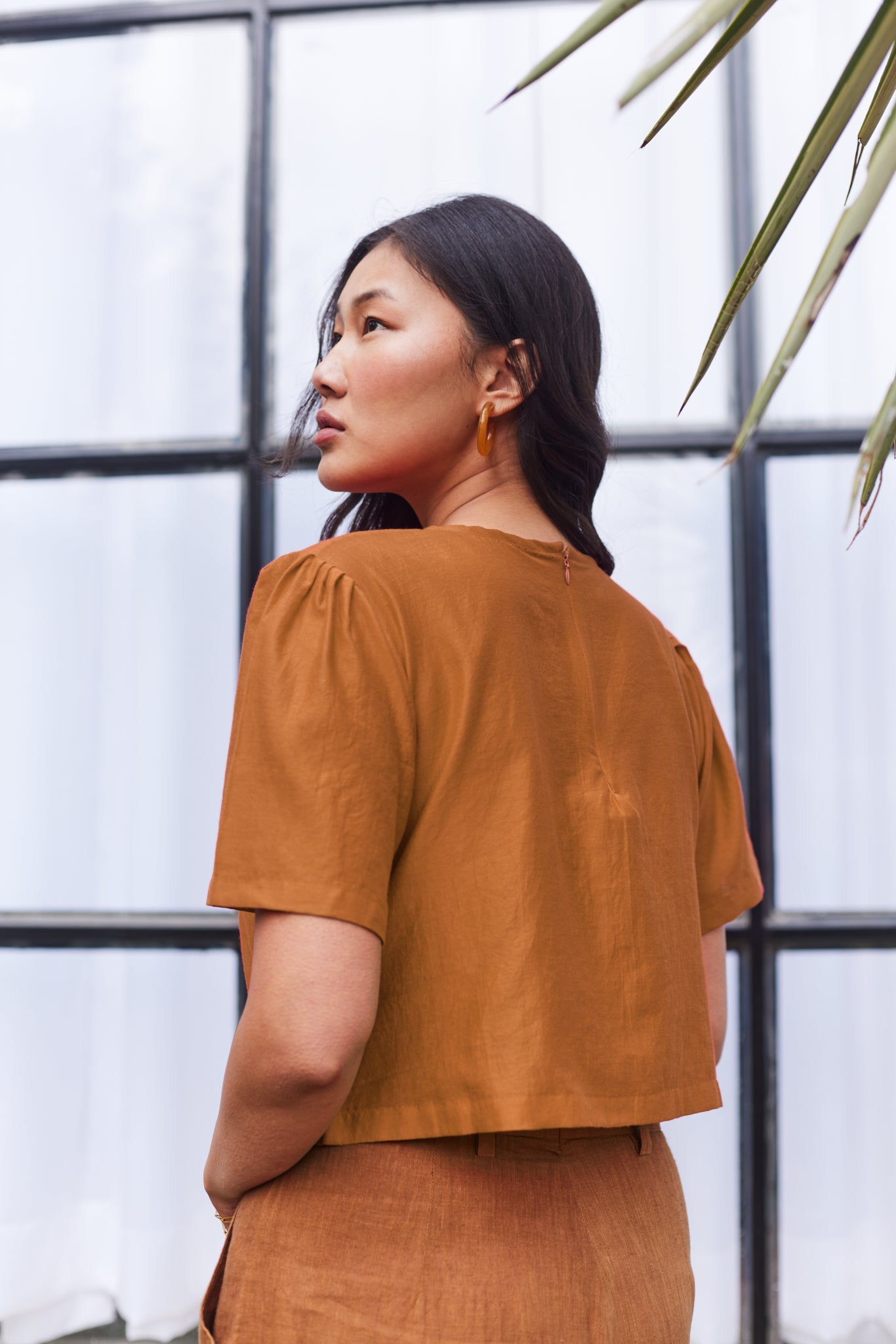 Savoy Summer Top- Brown