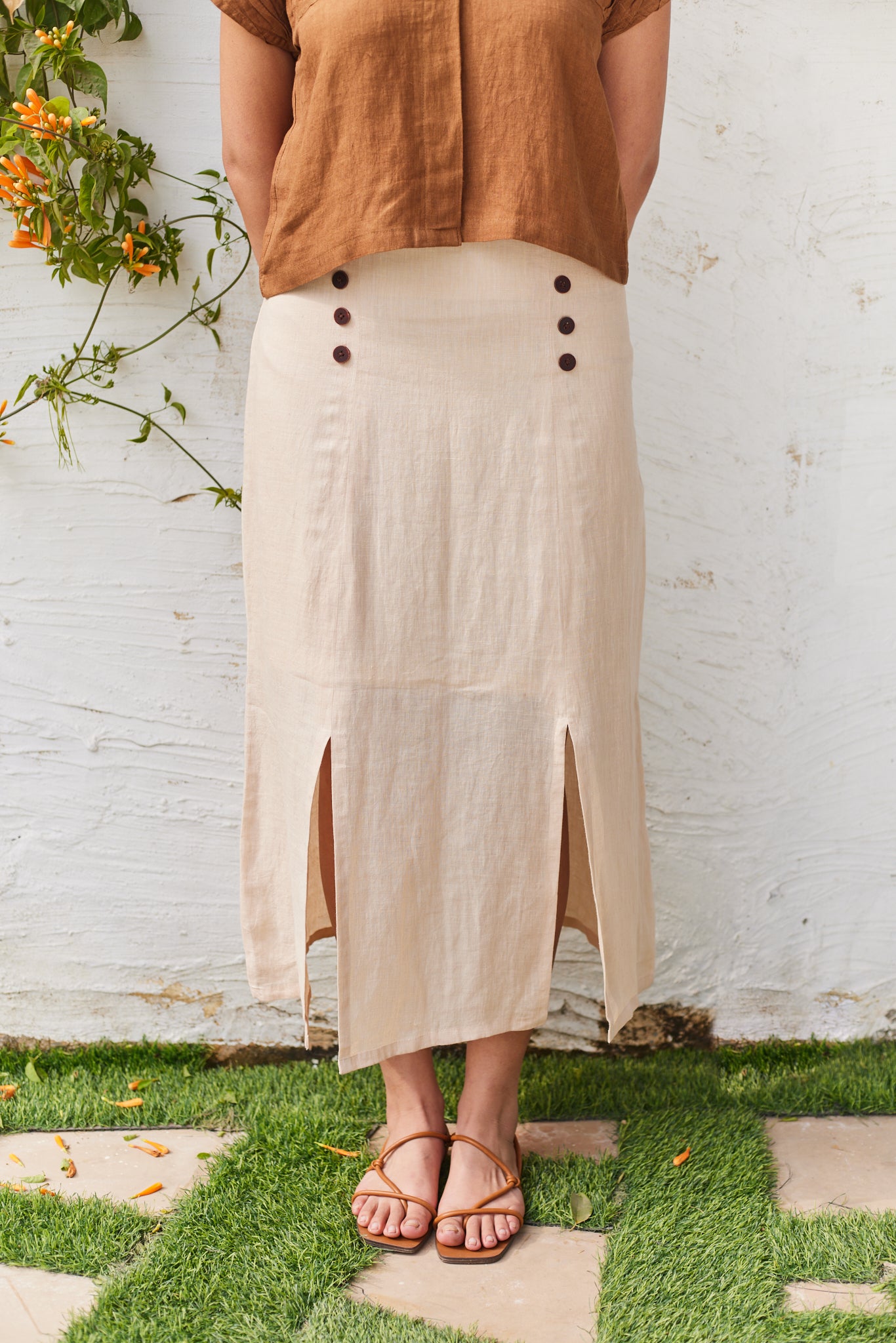 Southbank Serenity Midi Skirt