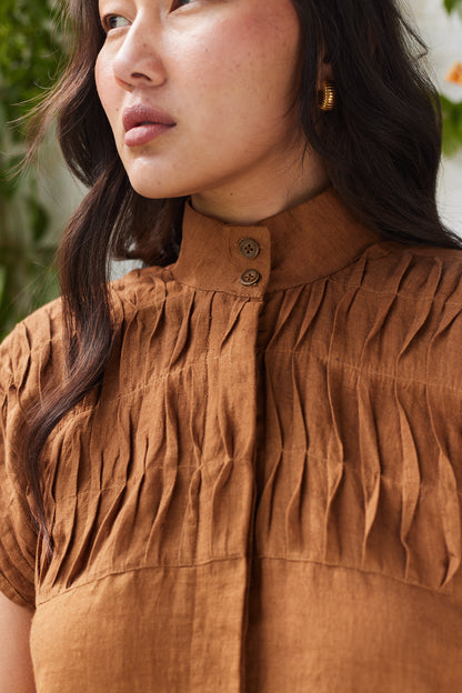 Shoreditch Shirt- Brown