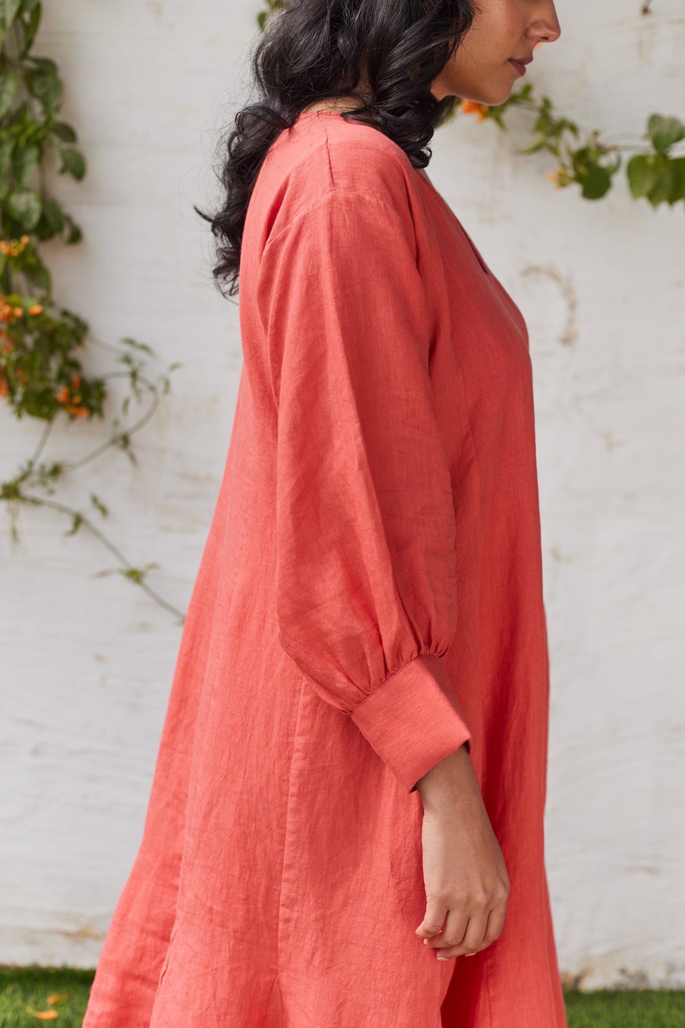 Regent’s Retreat Dress-Coral