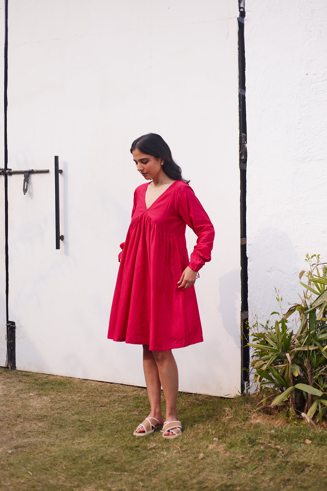 The Shard Shift Dress- Pink