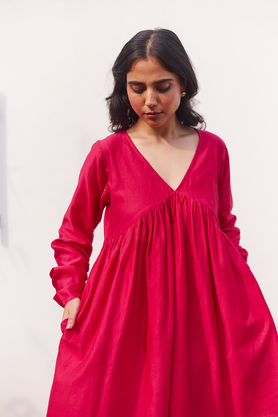 The Shard Shift Dress- Pink
