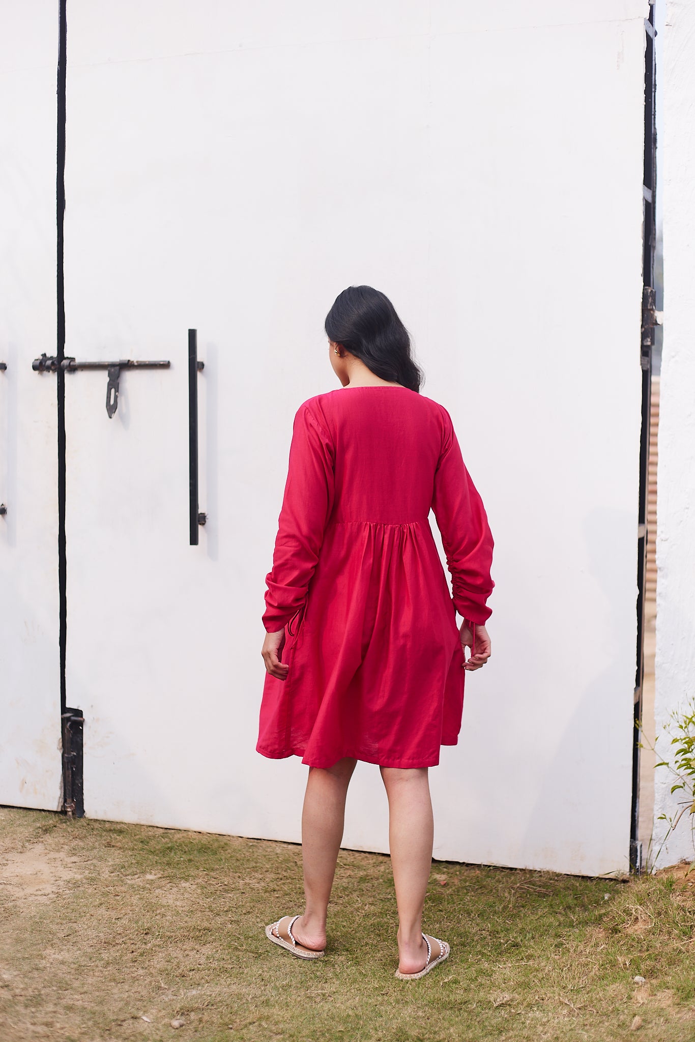 The Shard Shift Dress- Pink